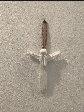 Driftwood Art , Driftwood Angel, Angel Wall Art , Angel Ornament